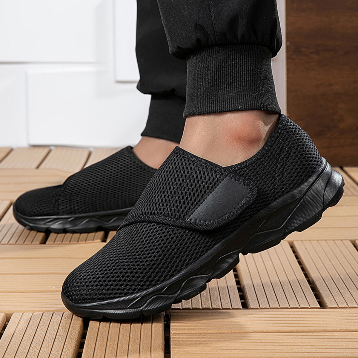 New Men Breathable Mesh Walkin - Sneaker Box ulasan dan harga