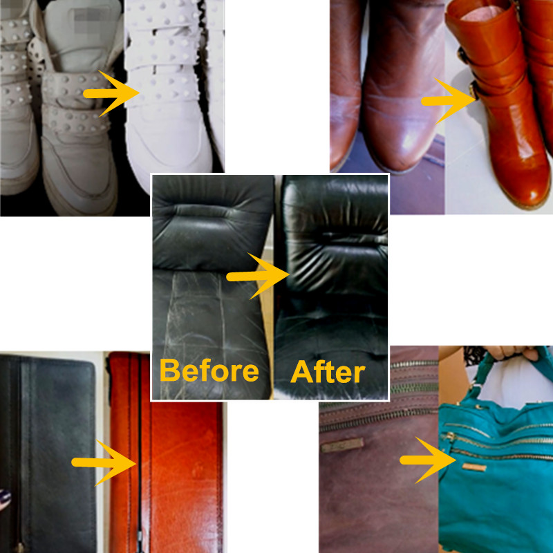 Car Leather Vinyl Repair Kit L - Leather Shoe Polish ulasan dan harga