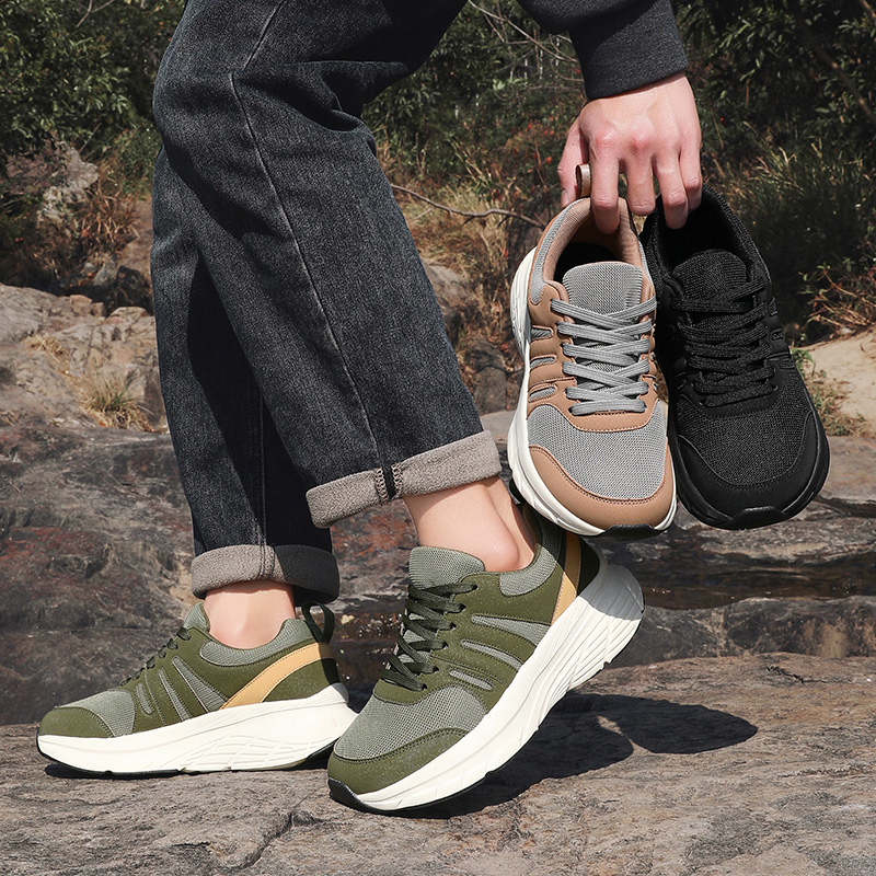 Men Wide Toe Box Sneakers Autu - Sneaker Box ulasan dan harga