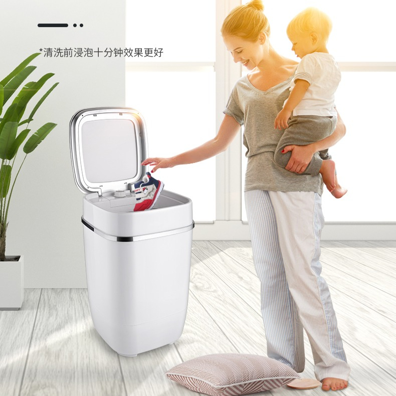 Mini Semi-Automatic Shoe Clean - Shoe Cleaner ulasan dan harga
