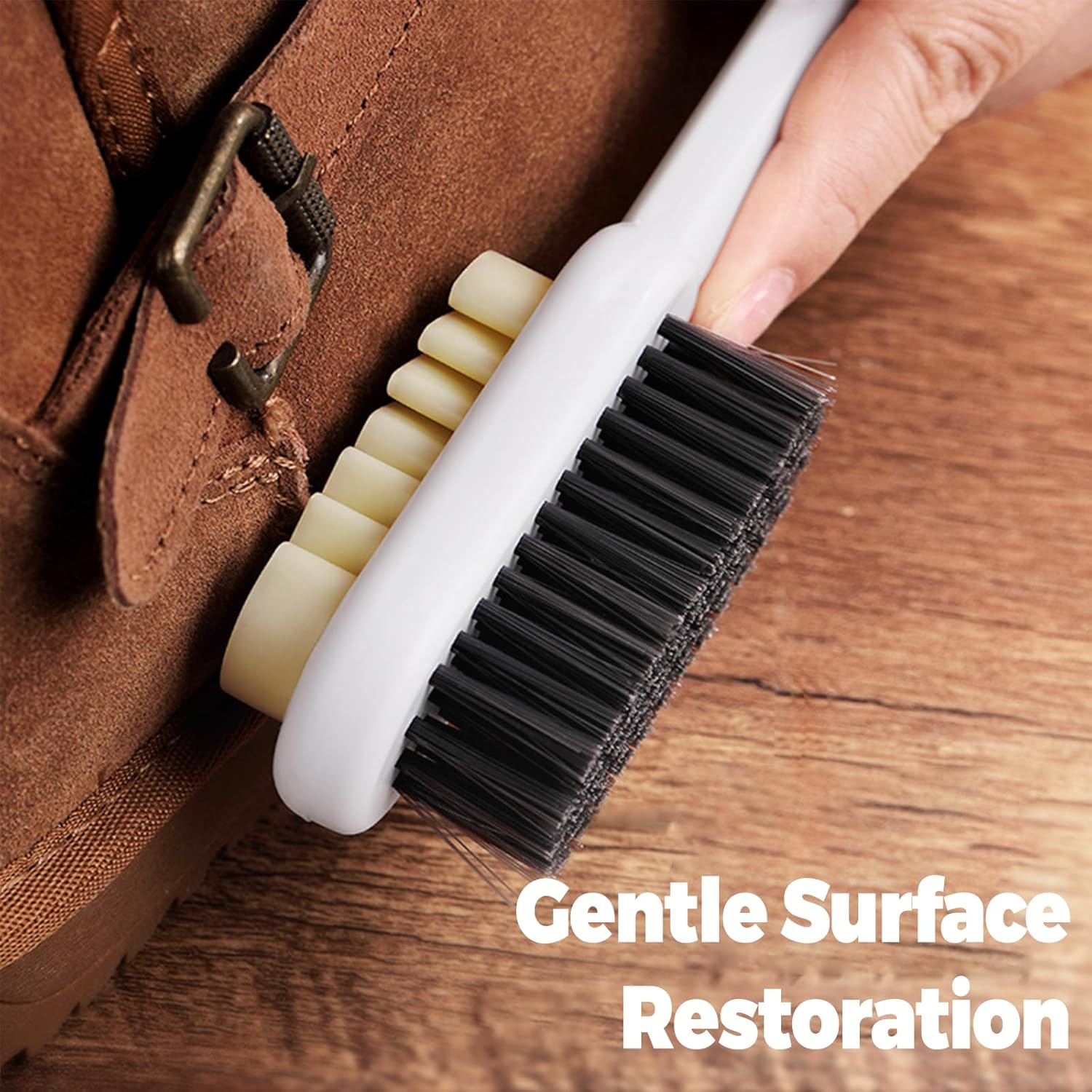 1pc Suede Cleaning Brush, Long - Shoe Cleaning Brush ulasan dan harga